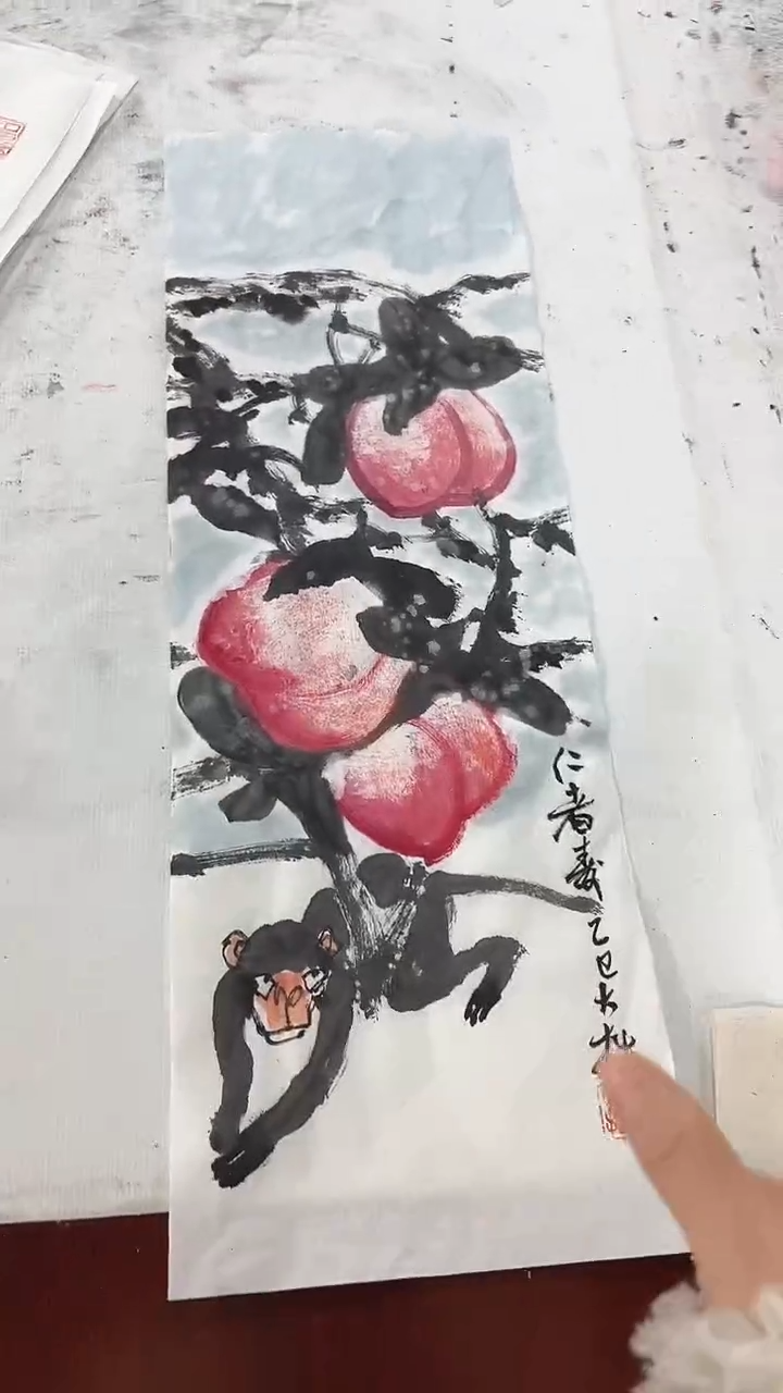 国画周大拙/国画/花鸟