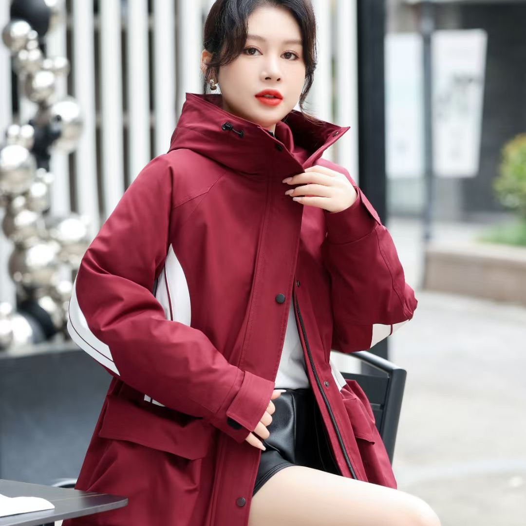 【胜华严选】韩版设计感收腰工装外套-82492款