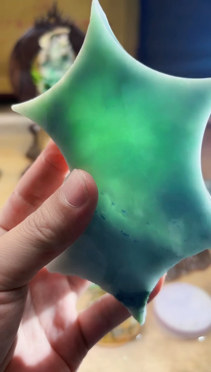 翡翠挂件未镶嵌A货张麦2357