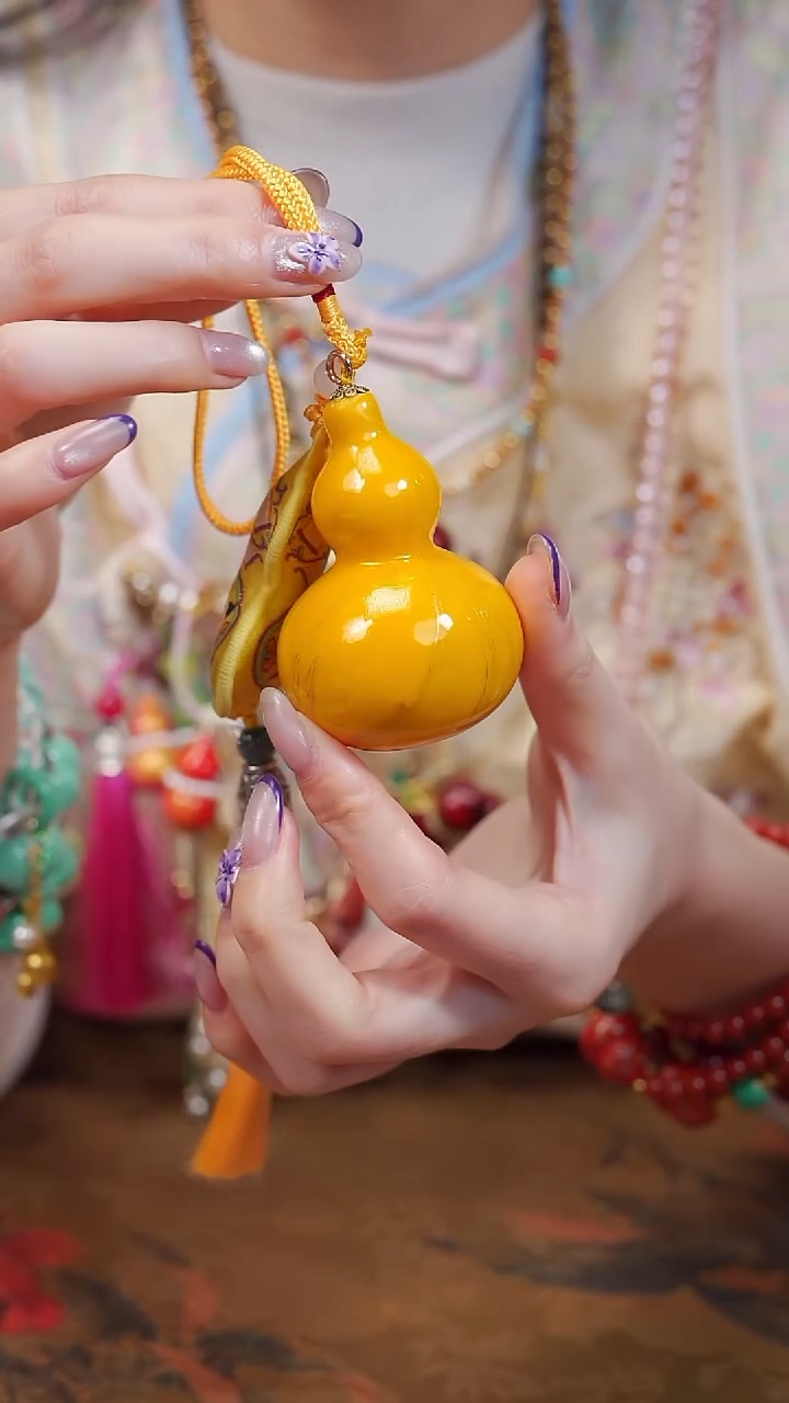 418漆艺工艺小葫芦29.9