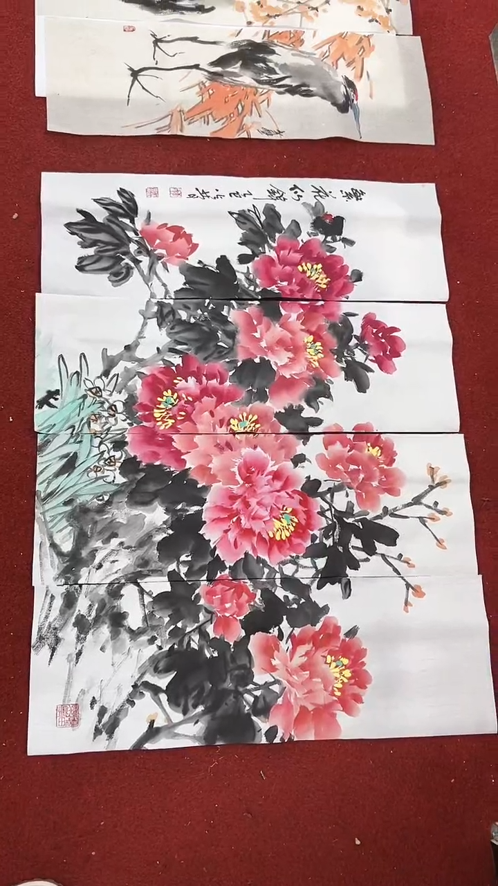 国画李火庆/国画/花鸟