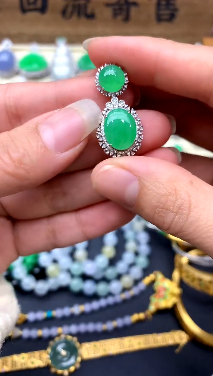 【闪购商品】翡翠颈饰18K金镶嵌311-中国好珍宝