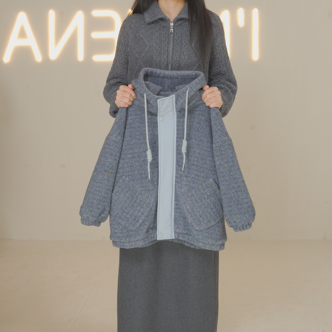 I'm Vena<无聚>2025男童中性秋冬款夹棉加厚外套51A7012