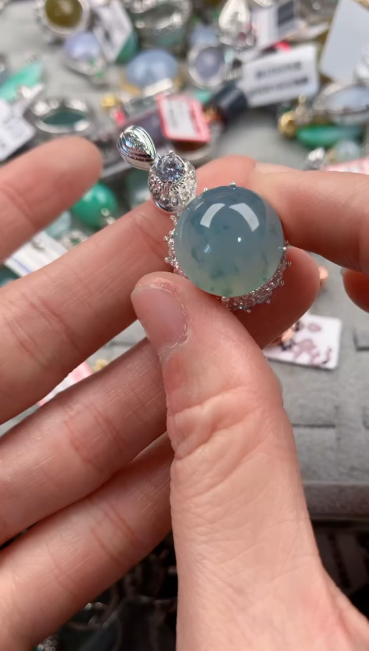 未镶嵌戒指翡翠555   7