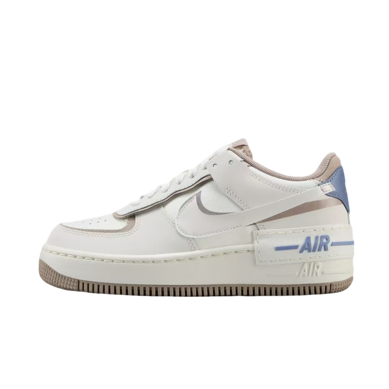 NIKE/耐克官方女款SHADOW空军一号潮流舒适百搭板鞋-IO7594-101