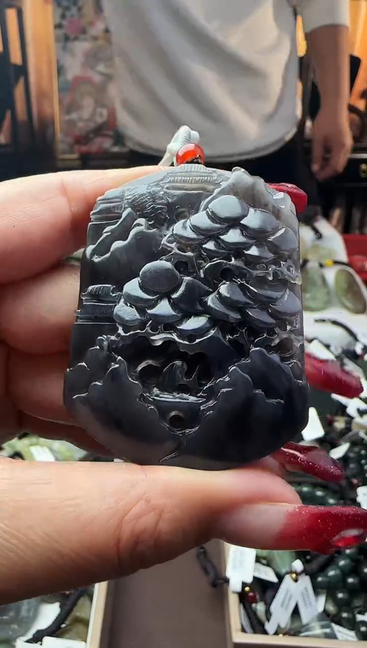 颈饰未镶嵌和田玉和田玉吊坠57