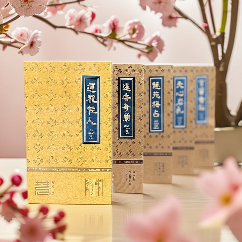 书省一慧|达官桂人、 远香奇兰、慧苑梅占、天心岩乳、官窠雪梨品鉴装