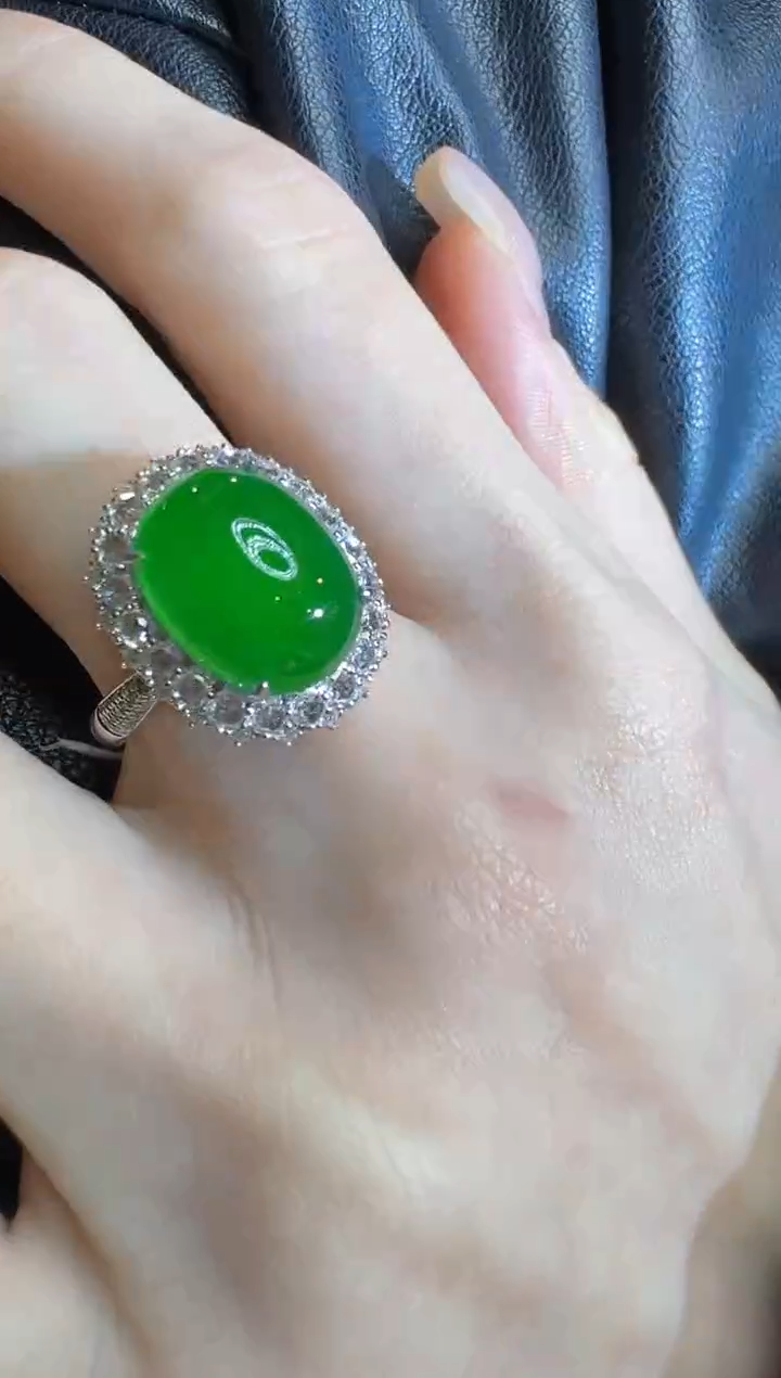 【闪购商品】翡翠戒指18K金镶嵌多样性团购发一件