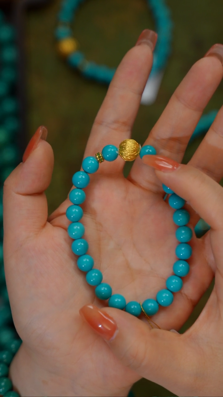 未镶嵌绿松石珠宝奇石B027