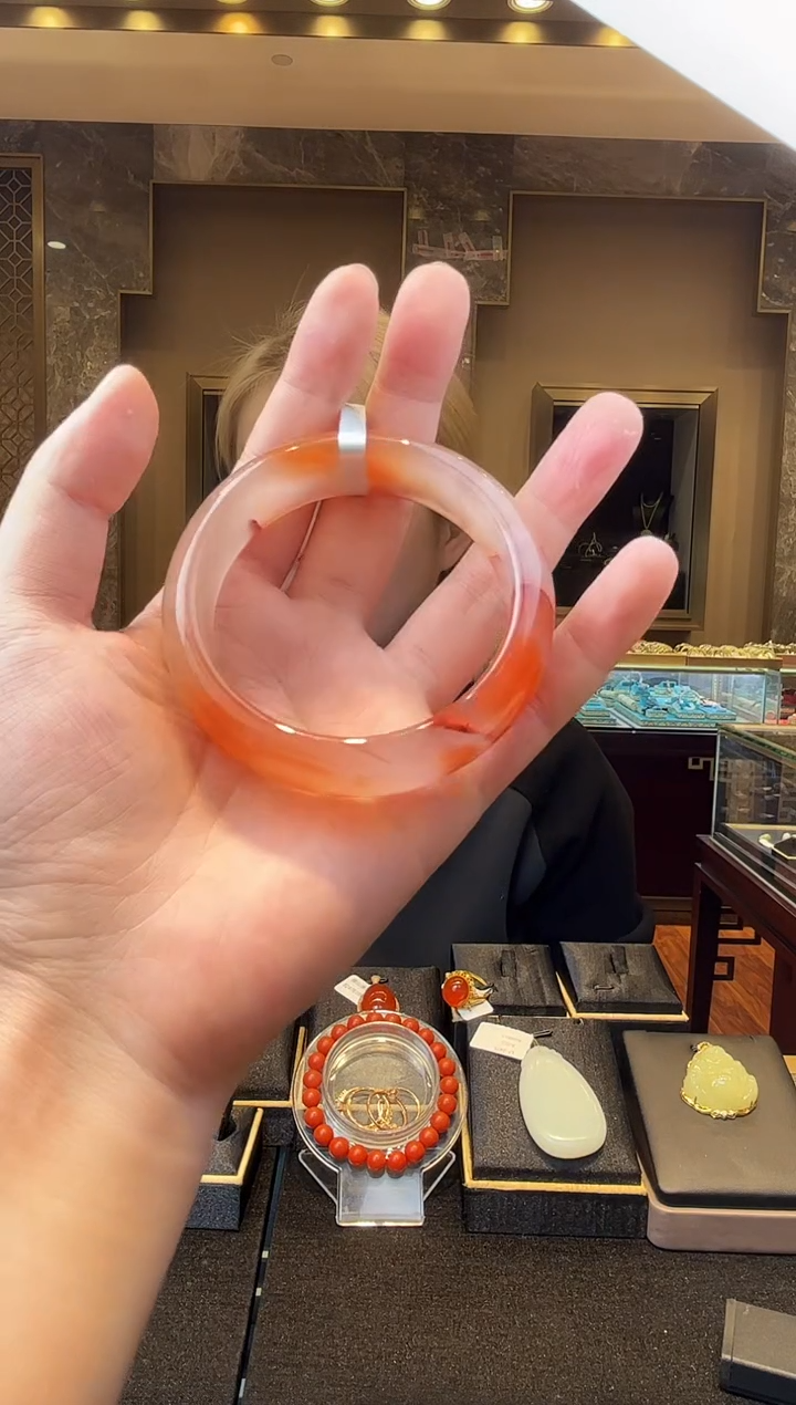 【闪购商品】南红玛瑙手镯未镶嵌SH274 多样性发其一