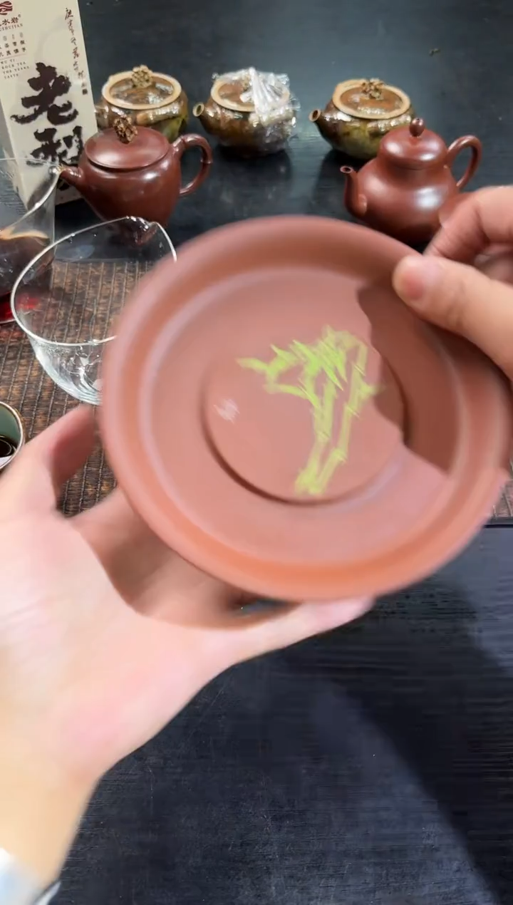 【闪购商品】刻绘壶承------------