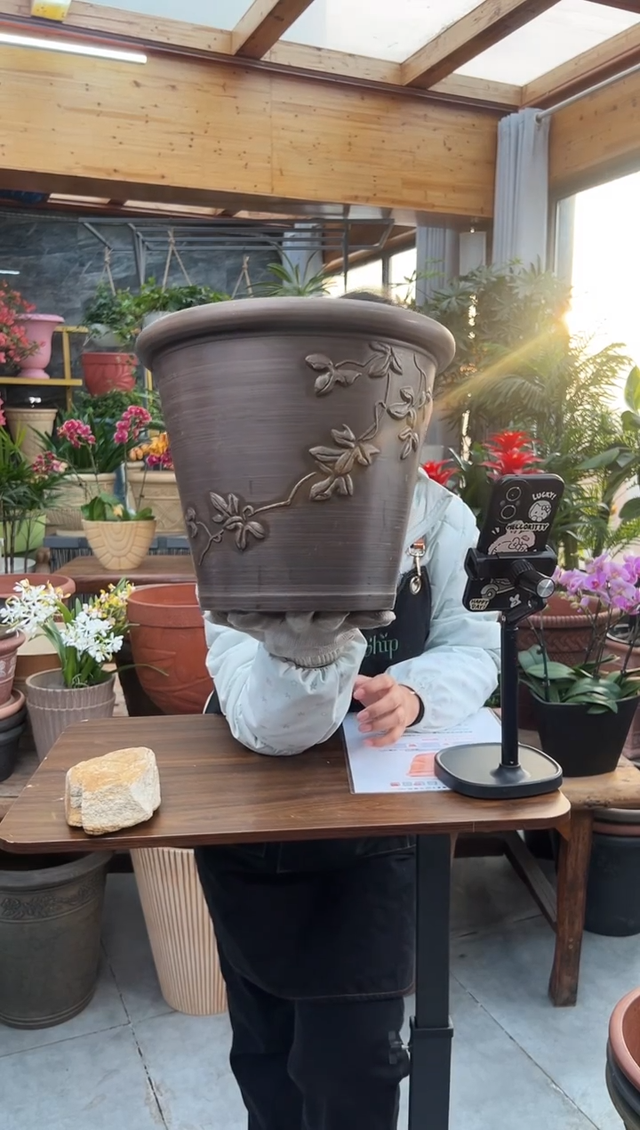 30*25.5/09A30/巧克力/浮雕叶子外贸尾单