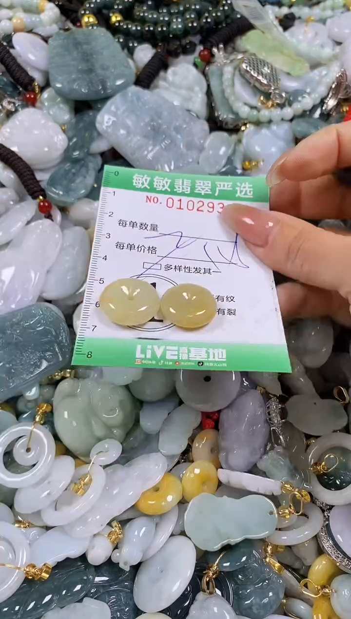 【闪购商品】翡翠颈饰未镶嵌闪购0102936多样性发其一