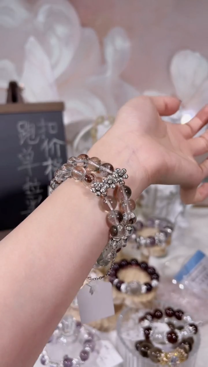 【闪购商品】水晶手链未镶嵌天然水晶默认微瑕 多样性发货发其一