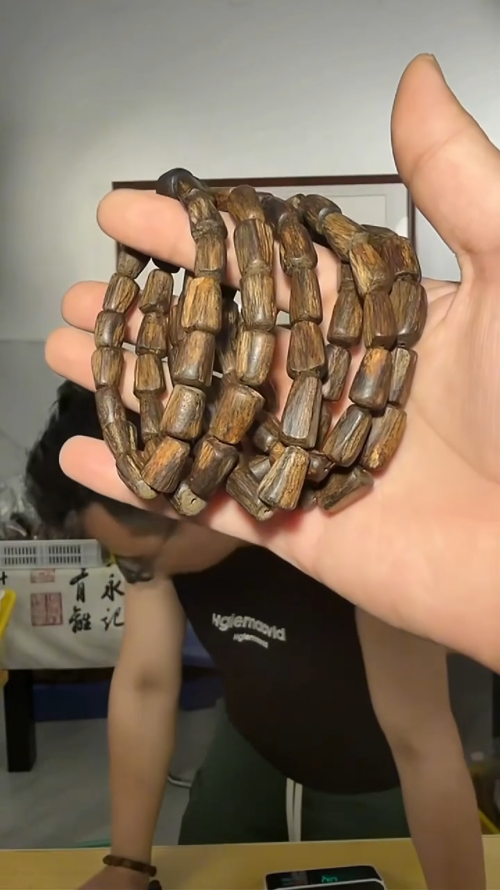 沉香手串123号单圈多样性发一