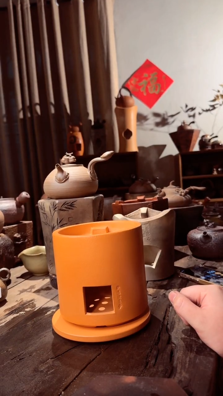 【闪购商品】壶红泥炉加电炉丝叭叭叭