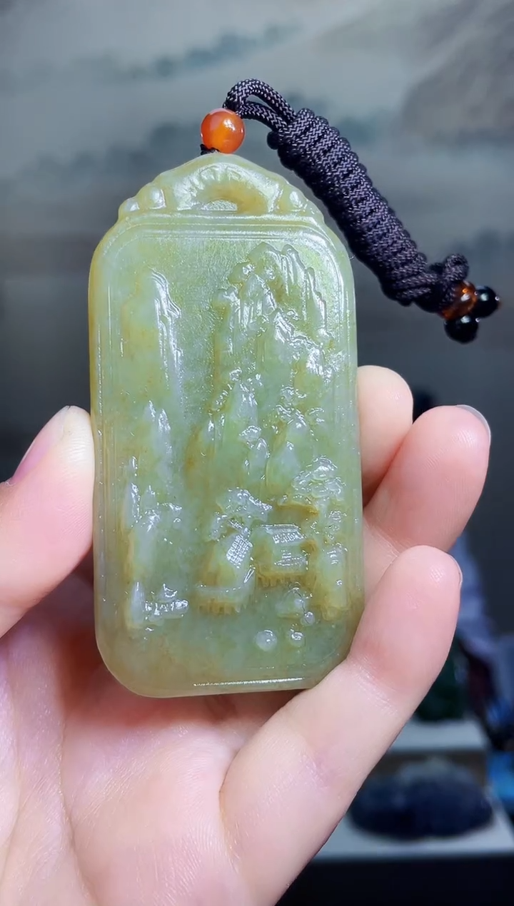 颈饰未镶嵌和田玉1