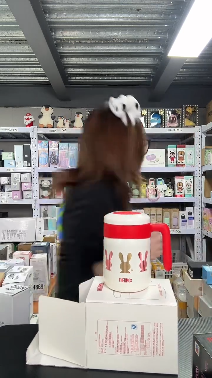 不锈钢N960 红色兔子 520ml