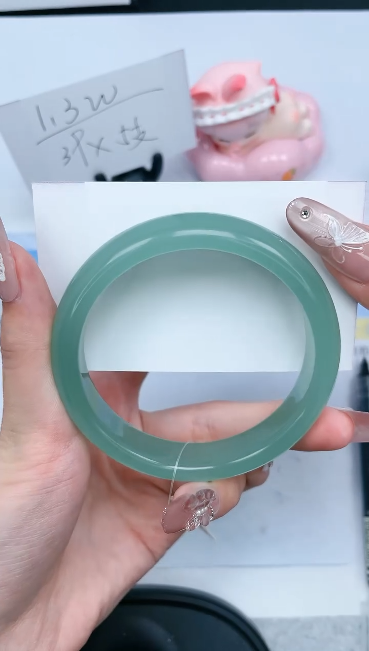 石英质玉未镶嵌手镯340-62.8