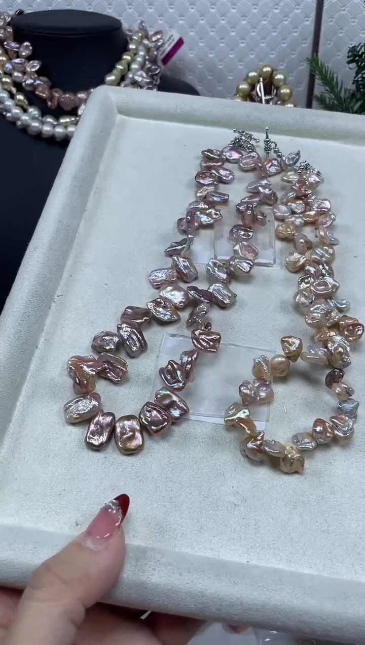 【闪购商品】淡水珍珠项链未镶嵌【纯恬珍珠】（多样性发货发一）