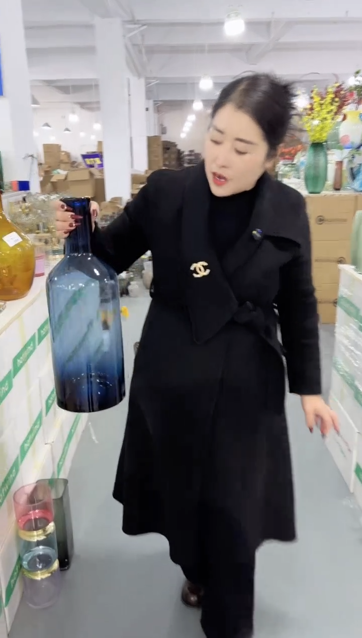 【闪购商品】玻璃花瓶厂唐总-微瑕-FY8T