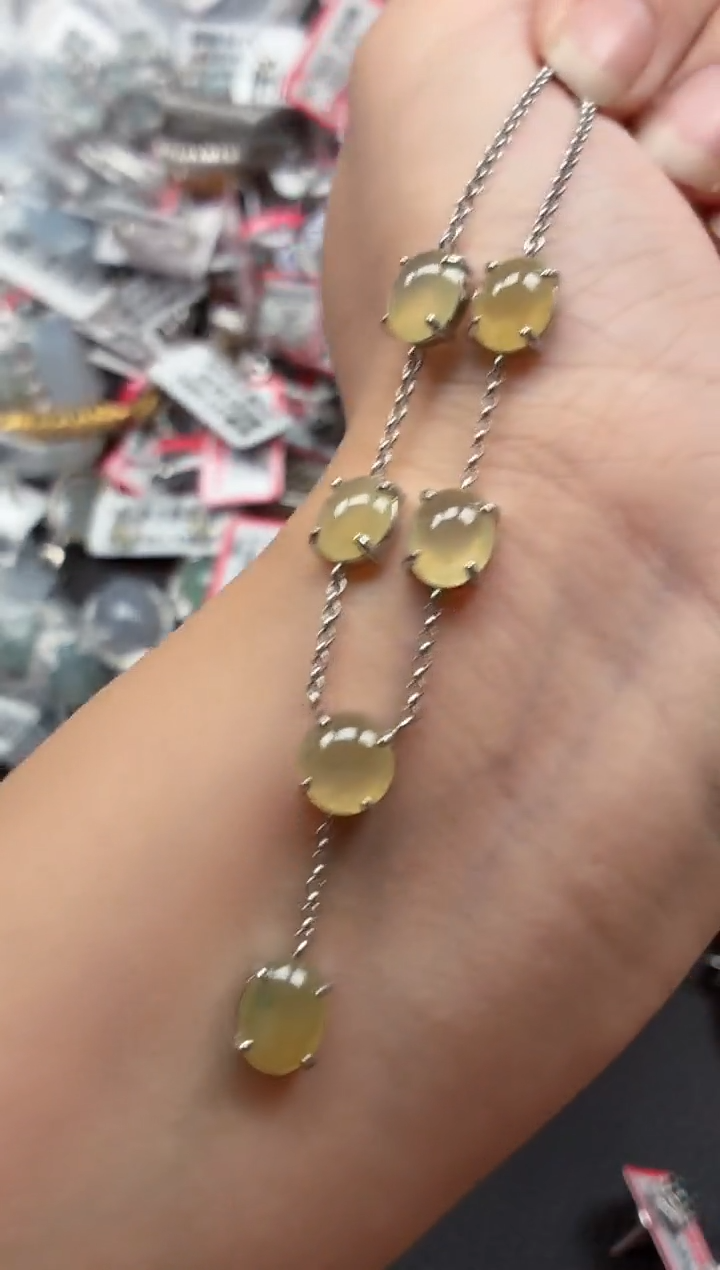 银S925镶嵌戒指翡翠天然A货缅甸翡翠