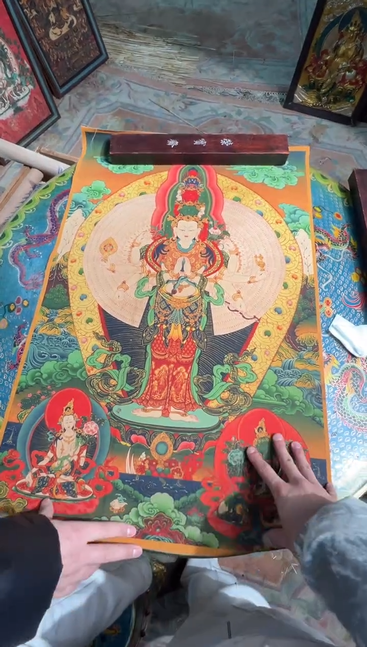 卷轴画卷轴画奥奥的唐卡