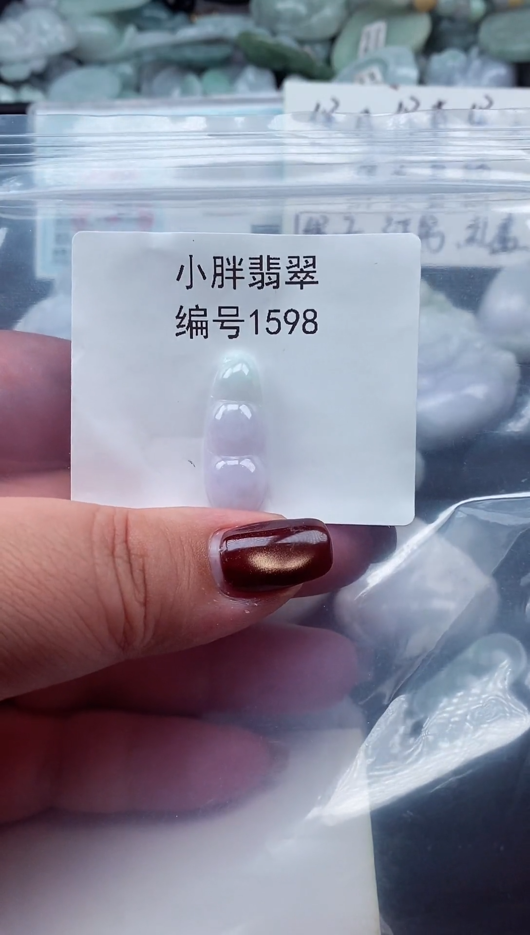 颈饰未镶嵌翡翠缅甸天然A货翡翠1598