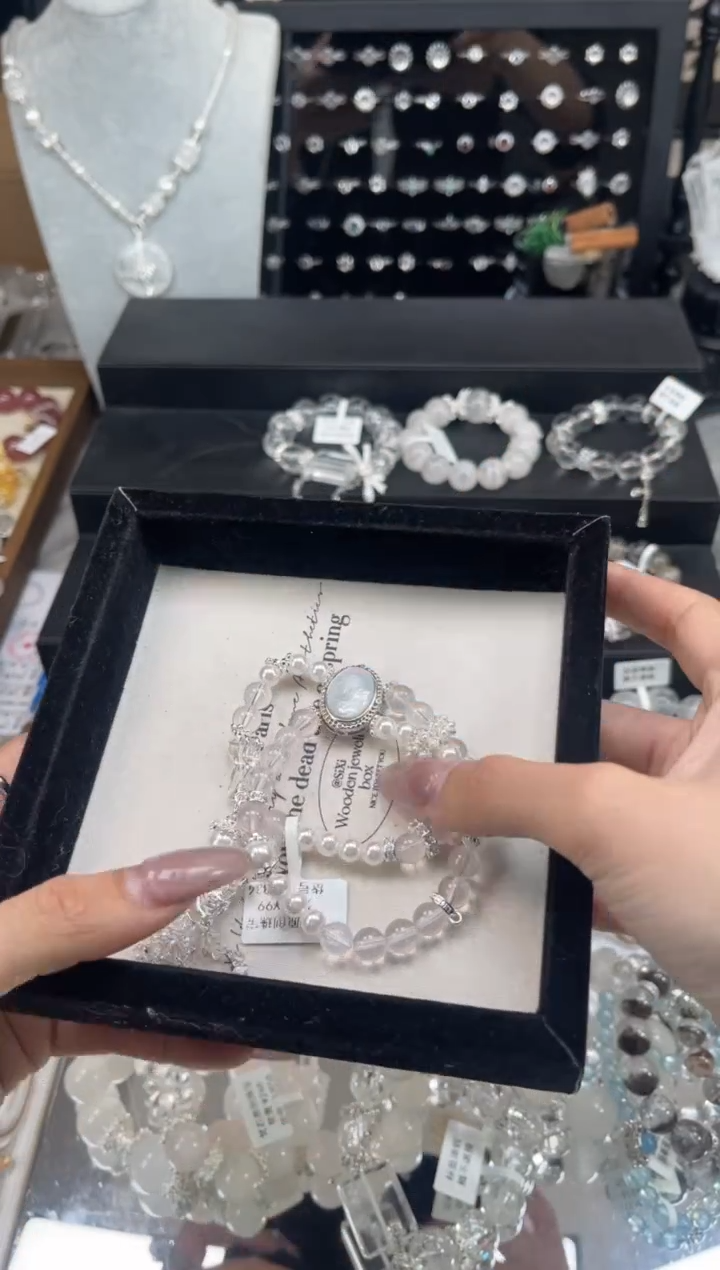 【闪购商品】水晶手链未镶嵌天然水晶 多样性发货