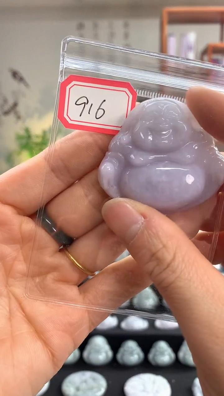 【闪购商品】翡翠颈饰未镶嵌佛公916