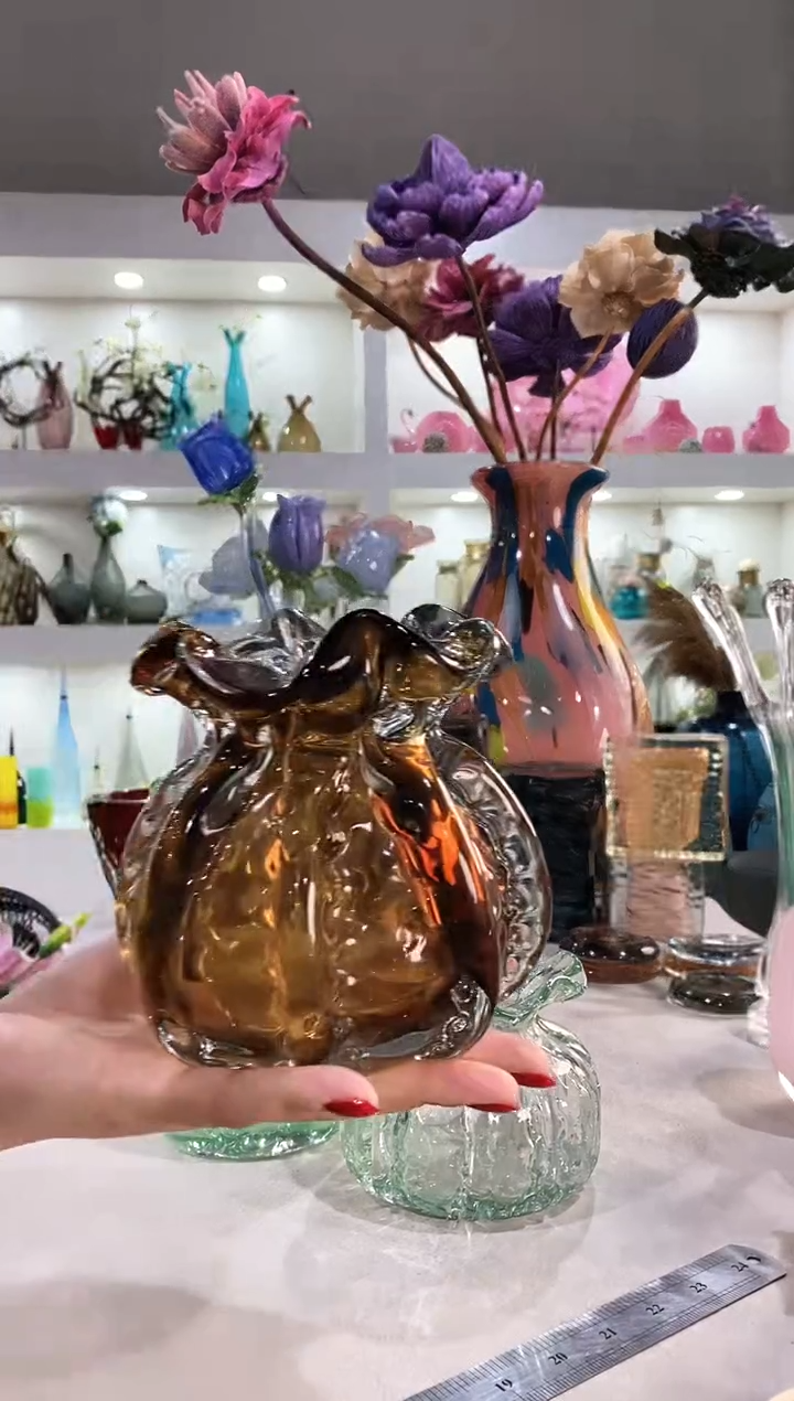 慕忆家手作琉璃花瓶
