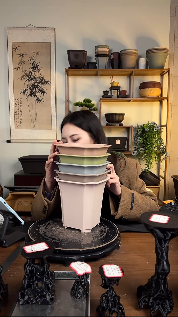 18*17.5四方尊 5只装混色