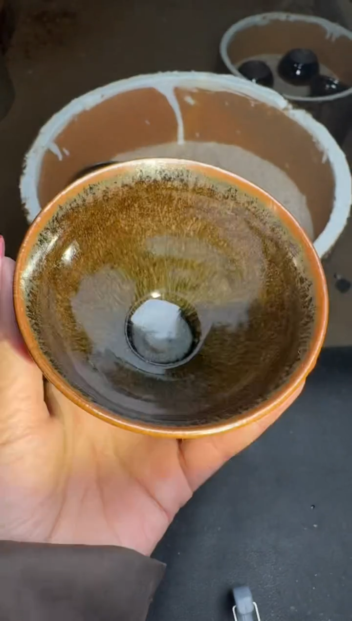 【闪购商品】茶盏行云龙窑柴烧267