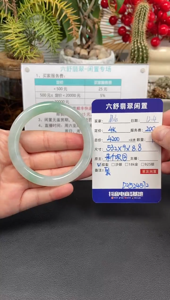 未镶嵌手镯翡翠M**aD2524572