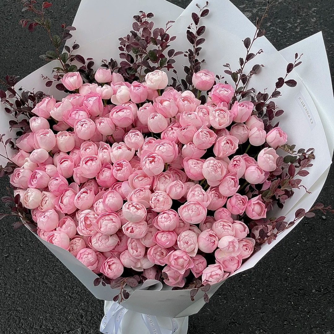 草莓杏仁饼【植末-高级多头玫瑰】1单中通包邮，3单顺丰冷链