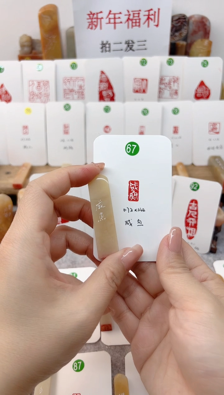 【闪购商品】老挝石其他 咸鱼  成品闲章