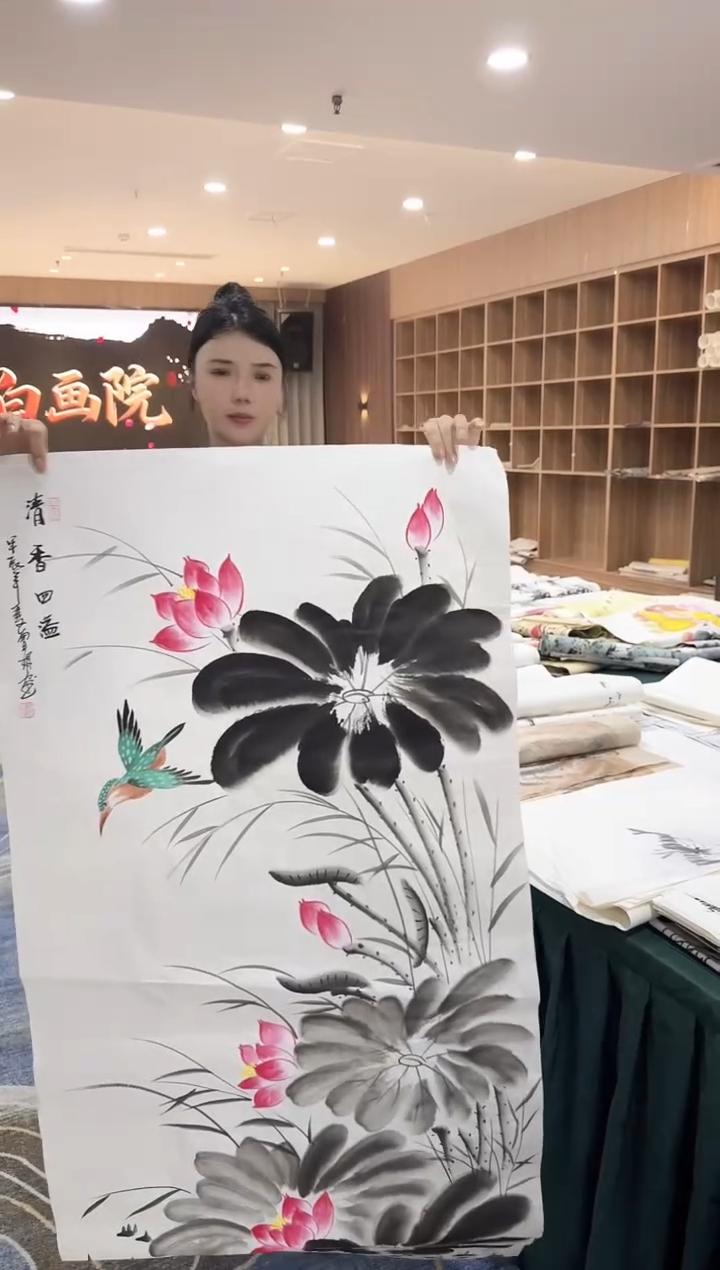 国画美女国画福利专场