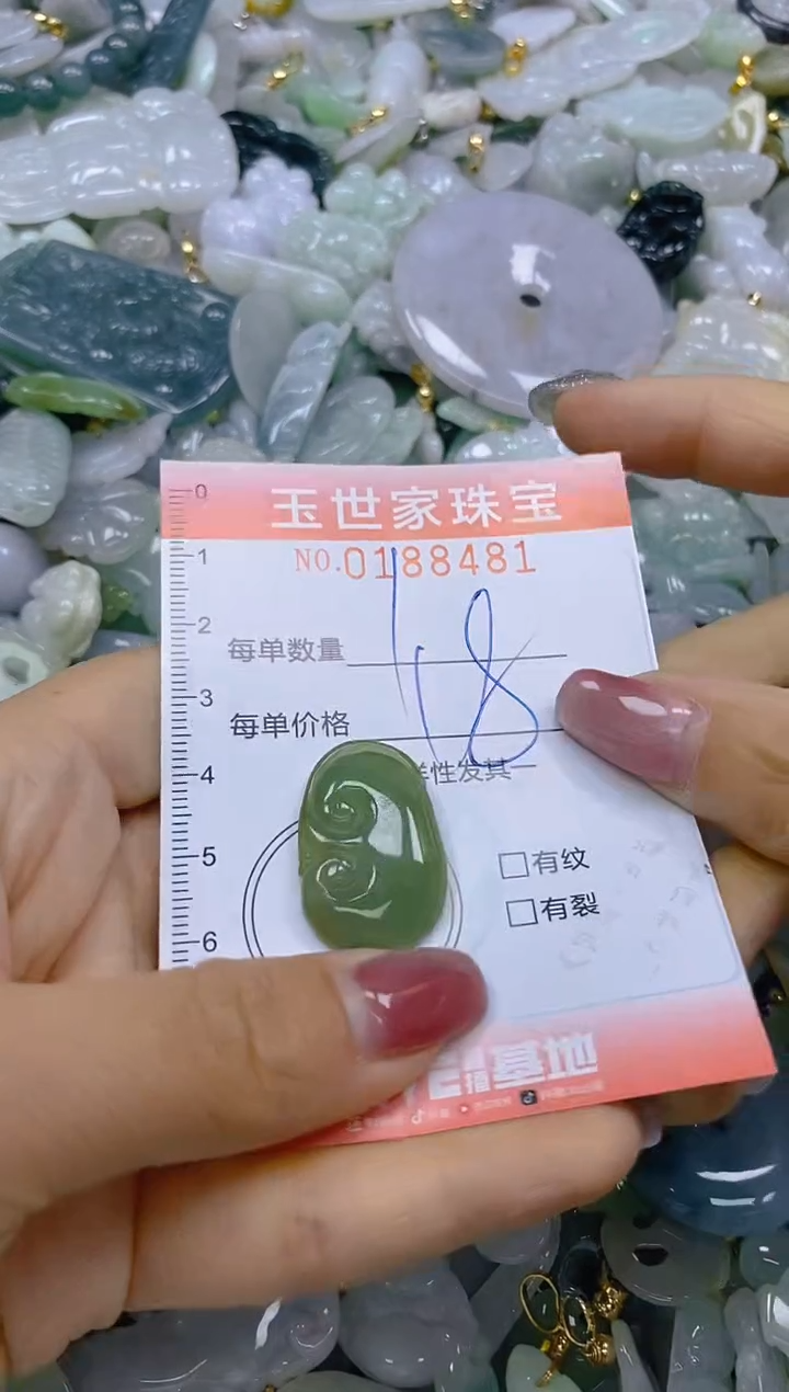 【闪购商品】翡翠颈饰未镶嵌闪购0188481