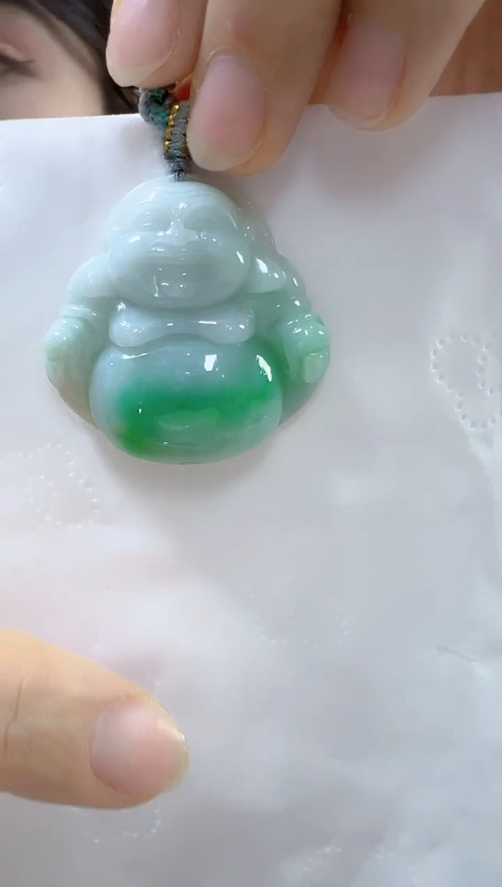 【闪购商品】翡翠未镶嵌颈饰孤品佛公