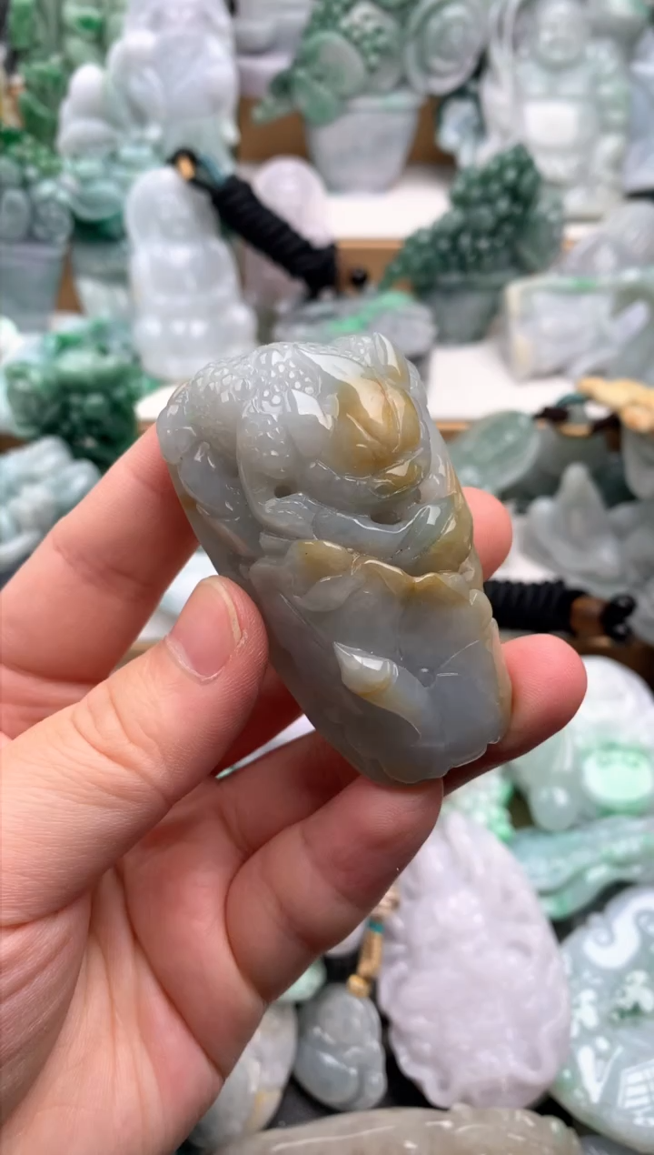 吊坠(不含链)未镶嵌翡翠1