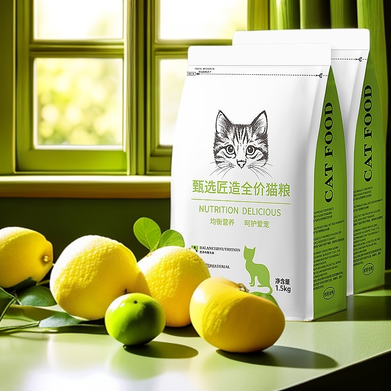无谷猫粮严选鲜肉成猫幼猫通用粮全价猫粮