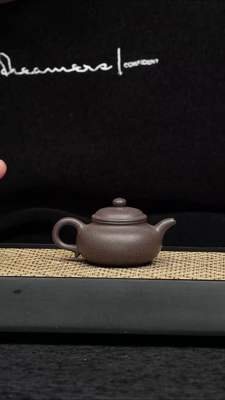 茶壶紫砂五堂 客斋仿古-手工炼泥
