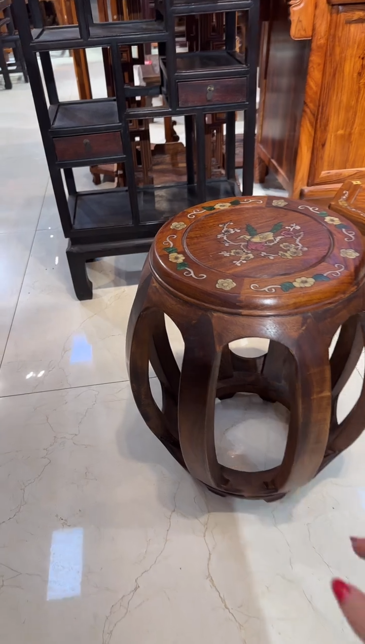 【闪购商品】木木艺喜鹊登梅鼓凳550.8888