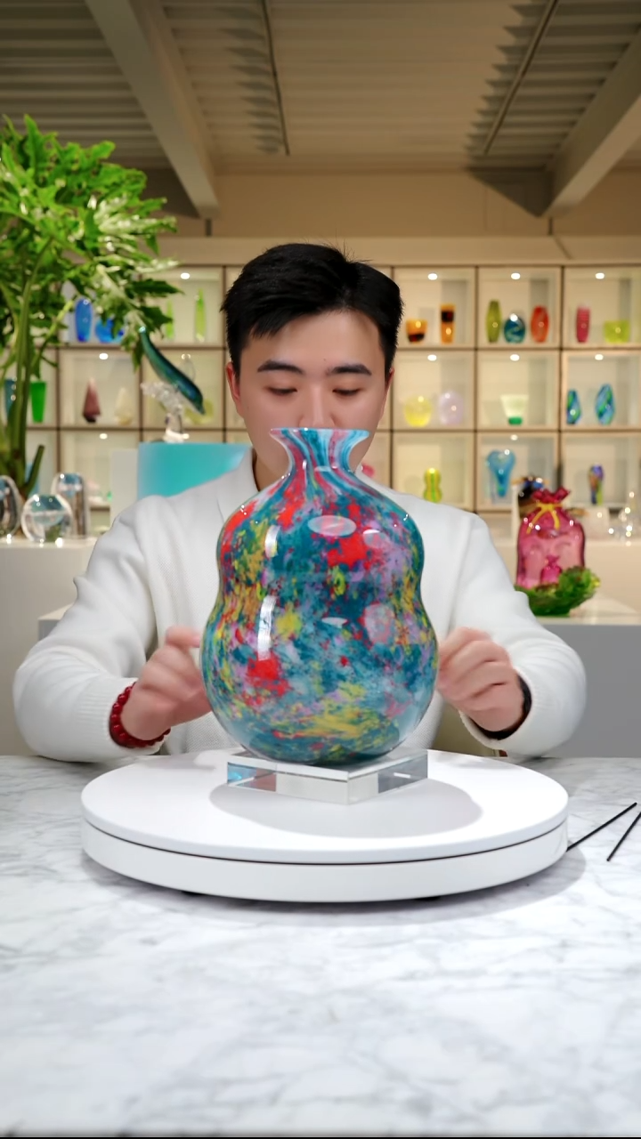 摆件莫奈花园葫芦摆件