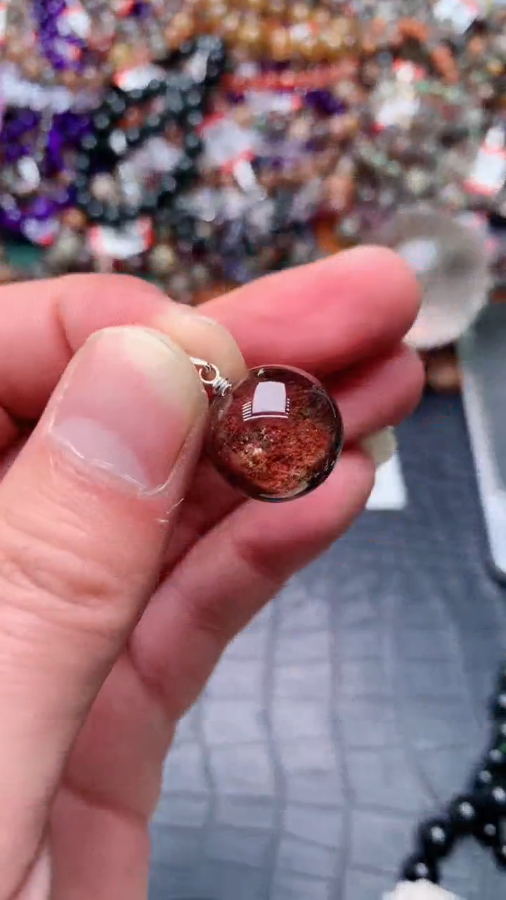 【闪购商品】水晶吊坠(赠链)合金7