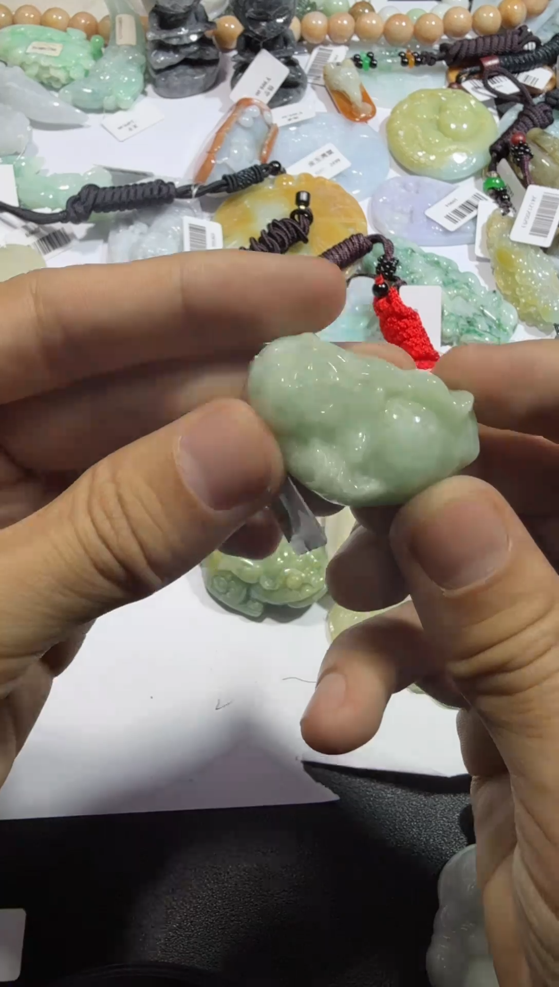 【闪购商品】翡翠颈饰未镶嵌00005158