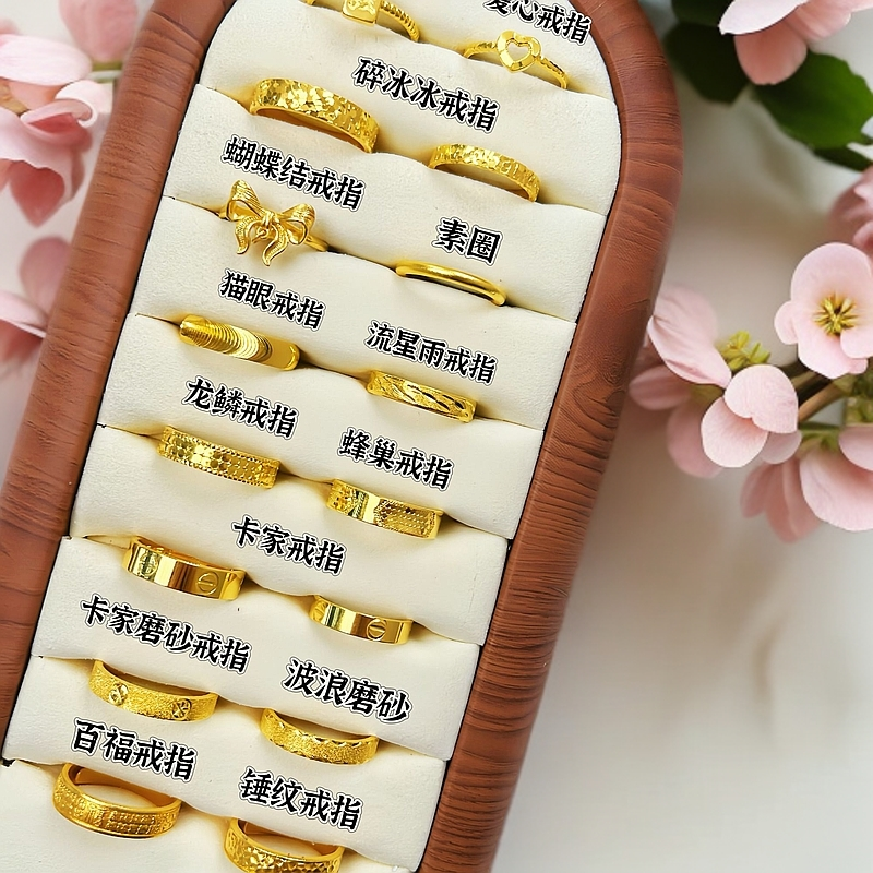 足银戒指 戒指龙鳞系列 卡家风戒指 女款简约百搭情侣时尚素款