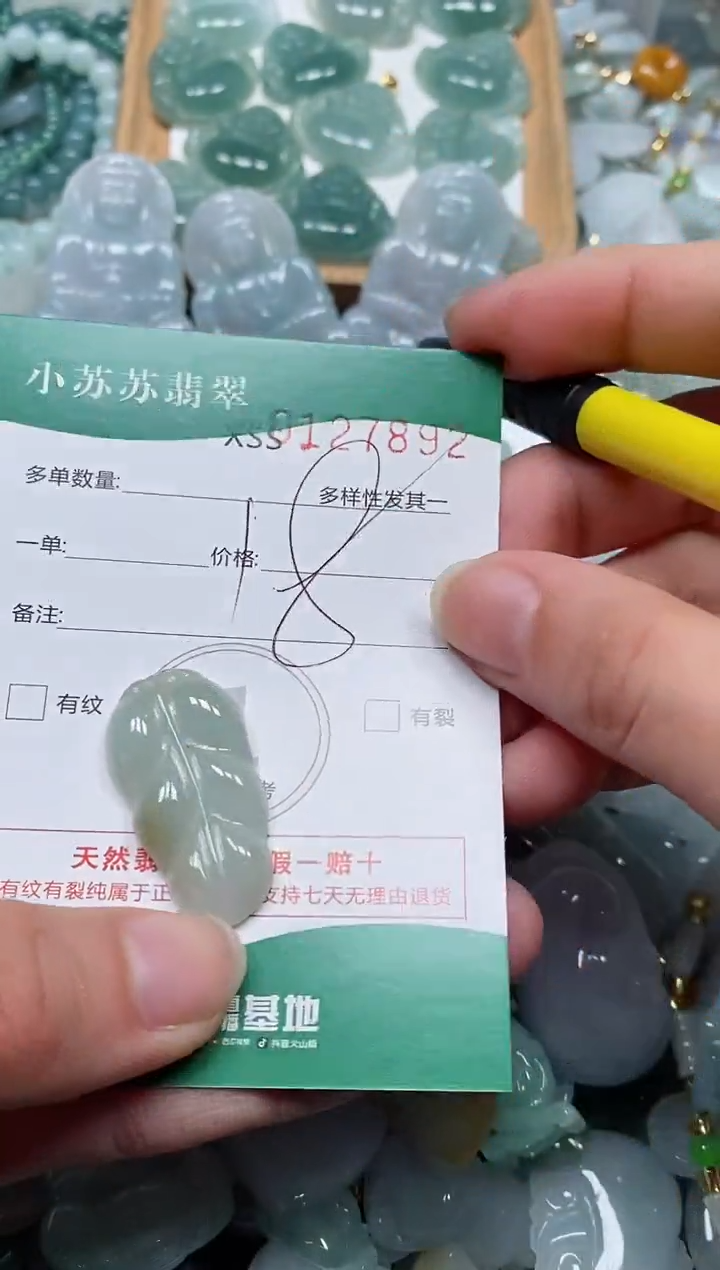 【闪购商品】翡翠颈饰未镶嵌闪购商品0127892