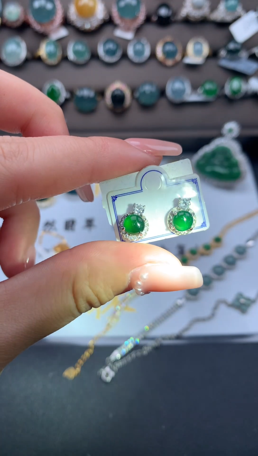 【闪购商品】翡翠戒指银S925镶嵌51224