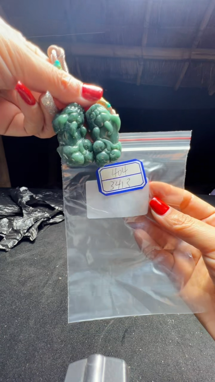 【闪购商品】翡翠吊坠(赠链)未镶嵌0028411500多样性发货